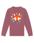 Kinder Sweatshirt mit Fuchs "Foxy"
