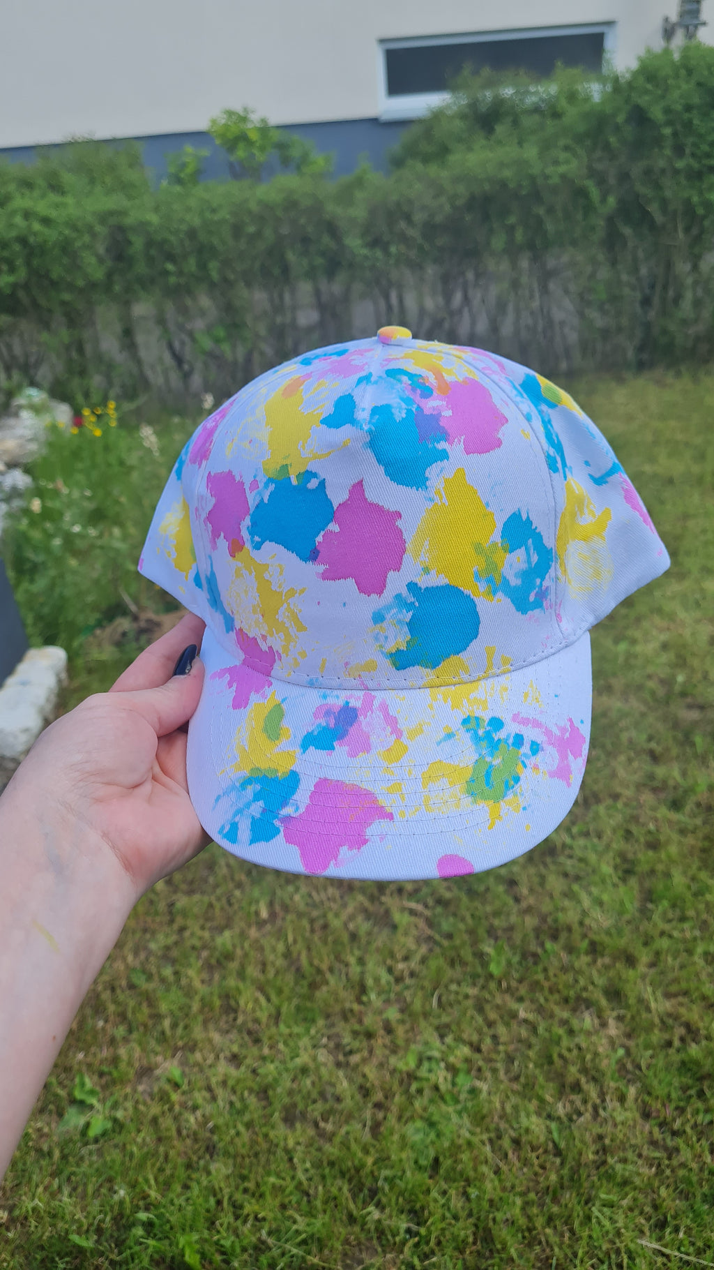 Batik Cap 5 Panel Baseballcap "Sundowner"