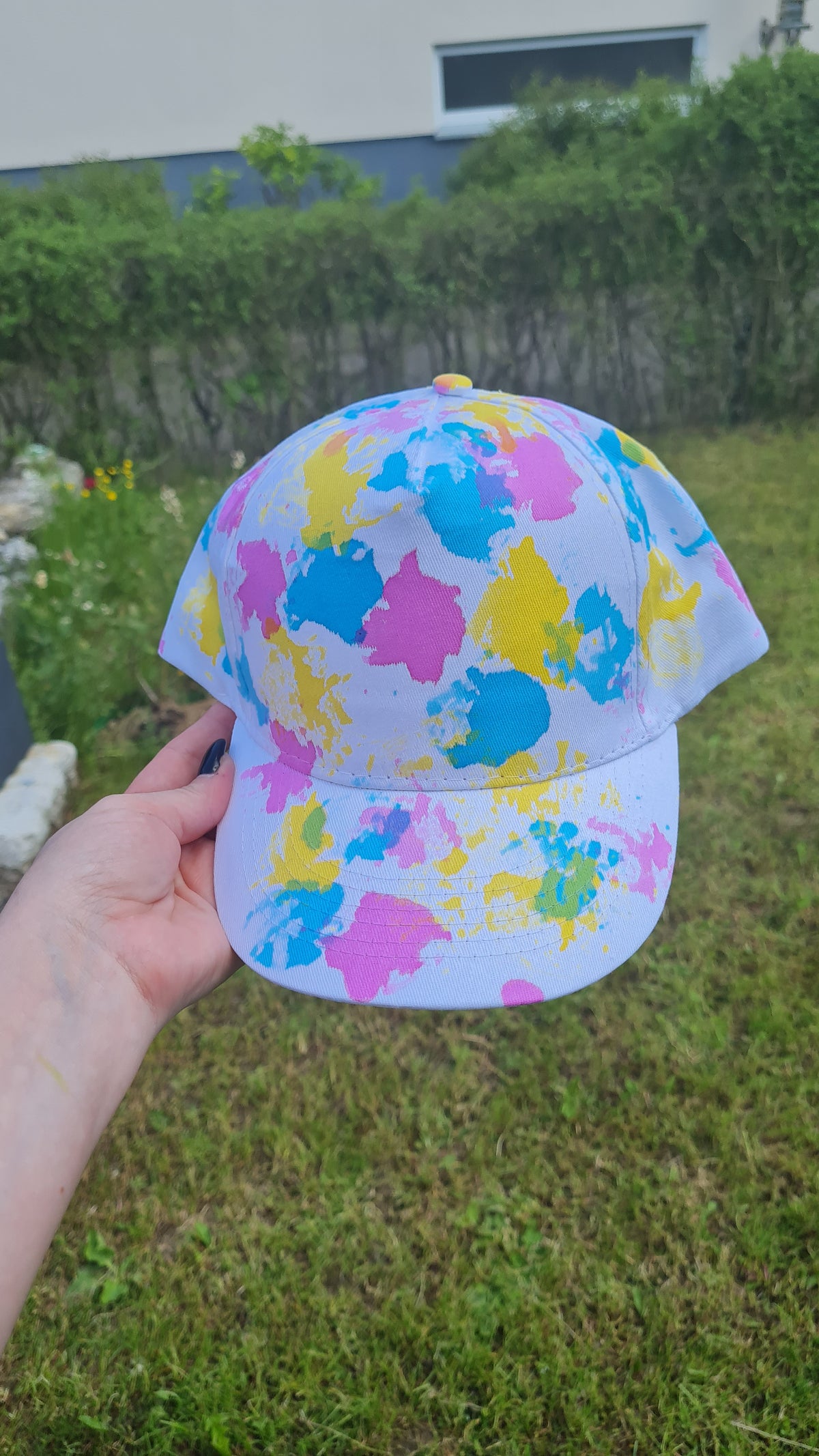 Batik Cap 5 Panel Baseballcap "Energy"