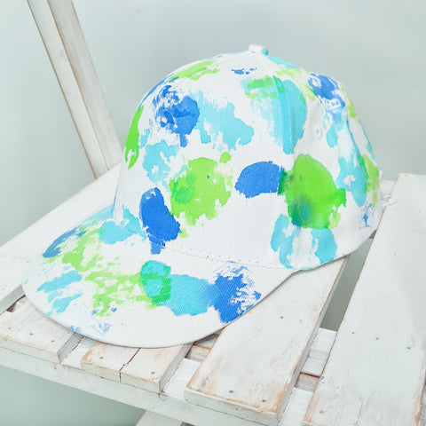 Batik Cap 5 Panel Baseballcap "Funky Fresh"