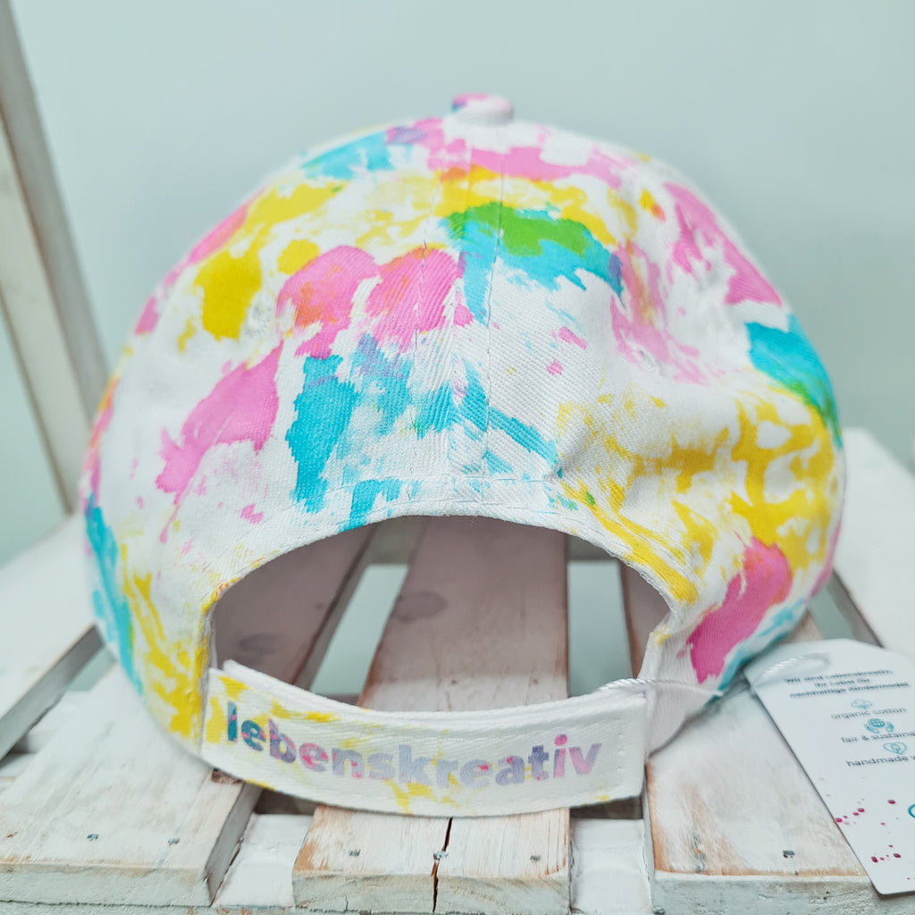 Batik Cap 5 Panel Baseballcap "Energy"
