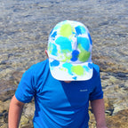 Batik Cap 5 Panel Baseballcap "Funky Fresh"