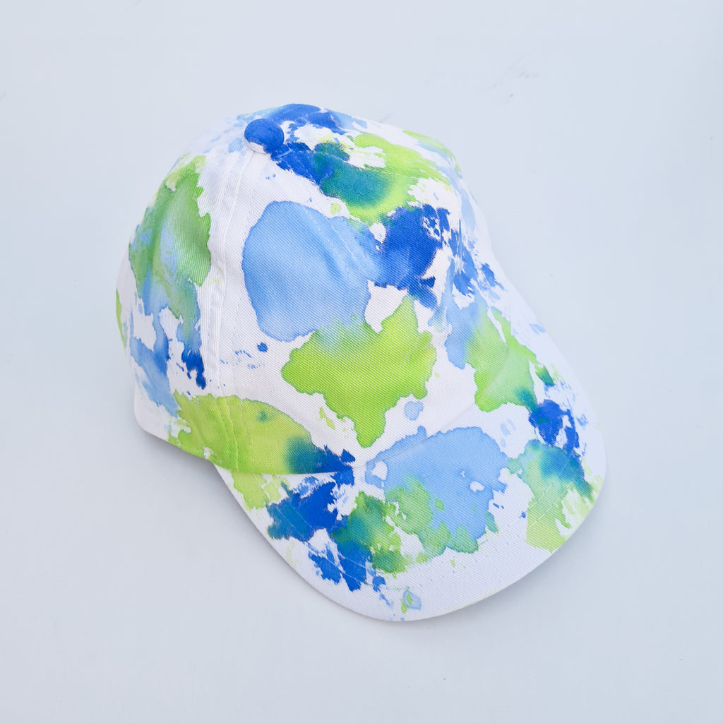 Batik Cap 5 Panel Baseballcap "Funky Fresh"