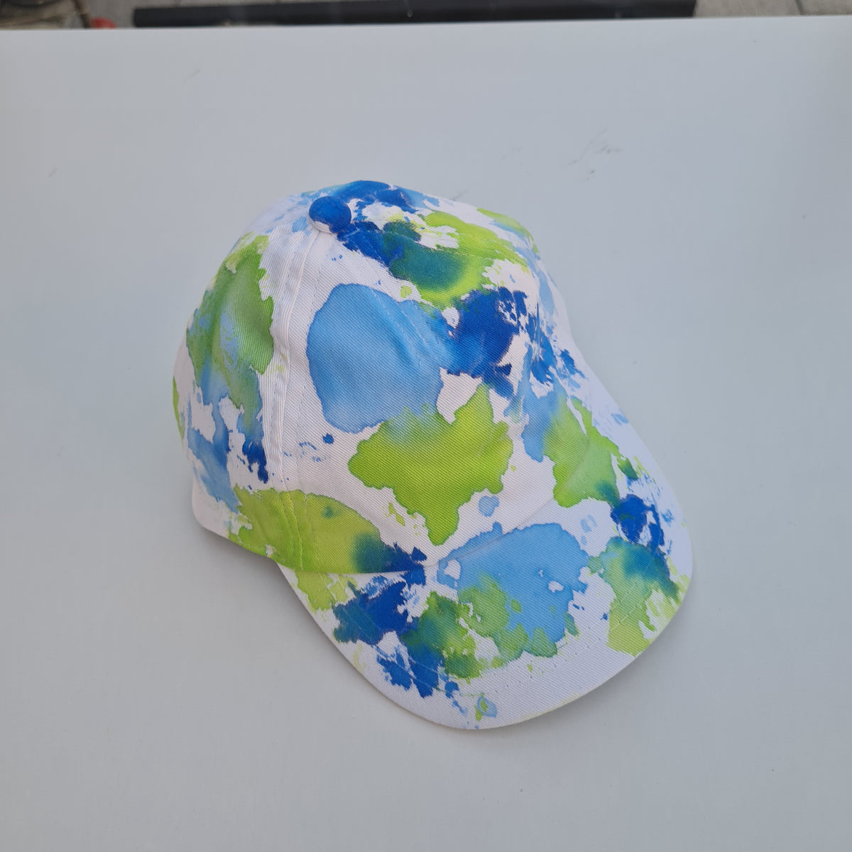 Batik Cap 5 Panel Baseballcap "Funky Fresh"