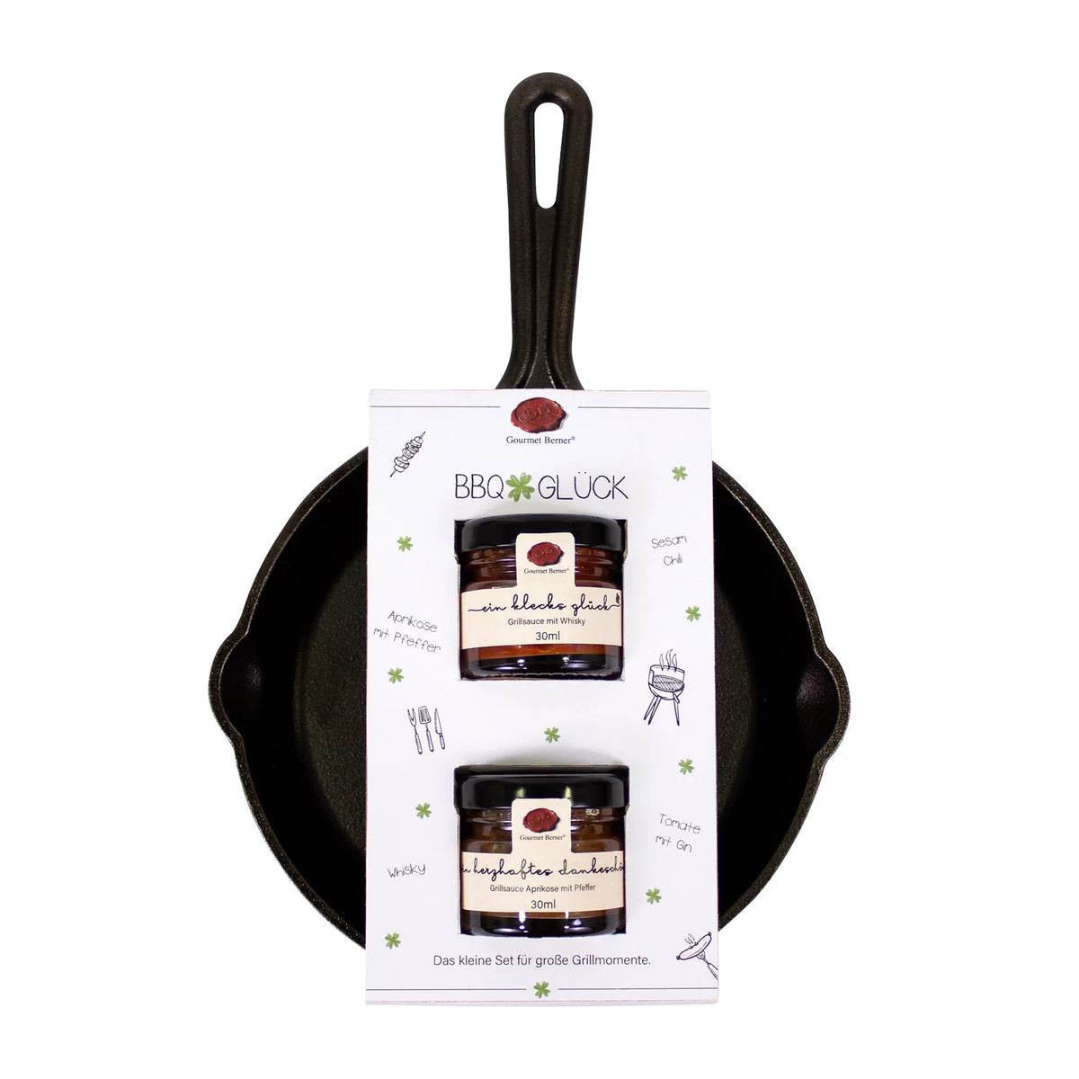 BBQ - Glück Whisky / Aprikose m. Pfeffer