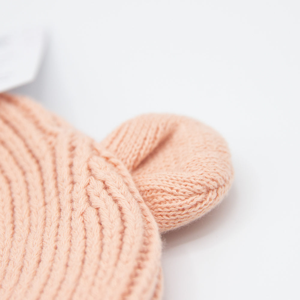 Baby Organic Beanie mit Öhrchen