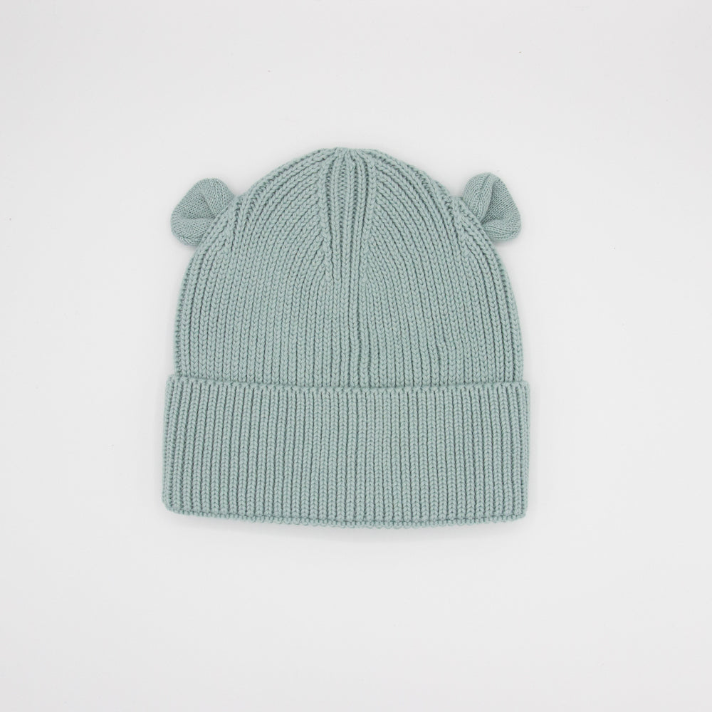 Baby Organic Beanie mit Öhrchen