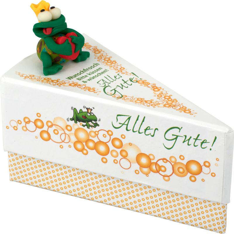 Kuchenstück-Geschenkschachtel Geburtstag