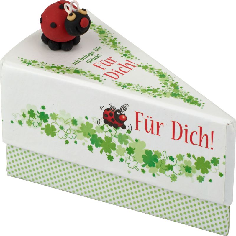 Kuchenstück-Geschenkschachtel Geburtstag
