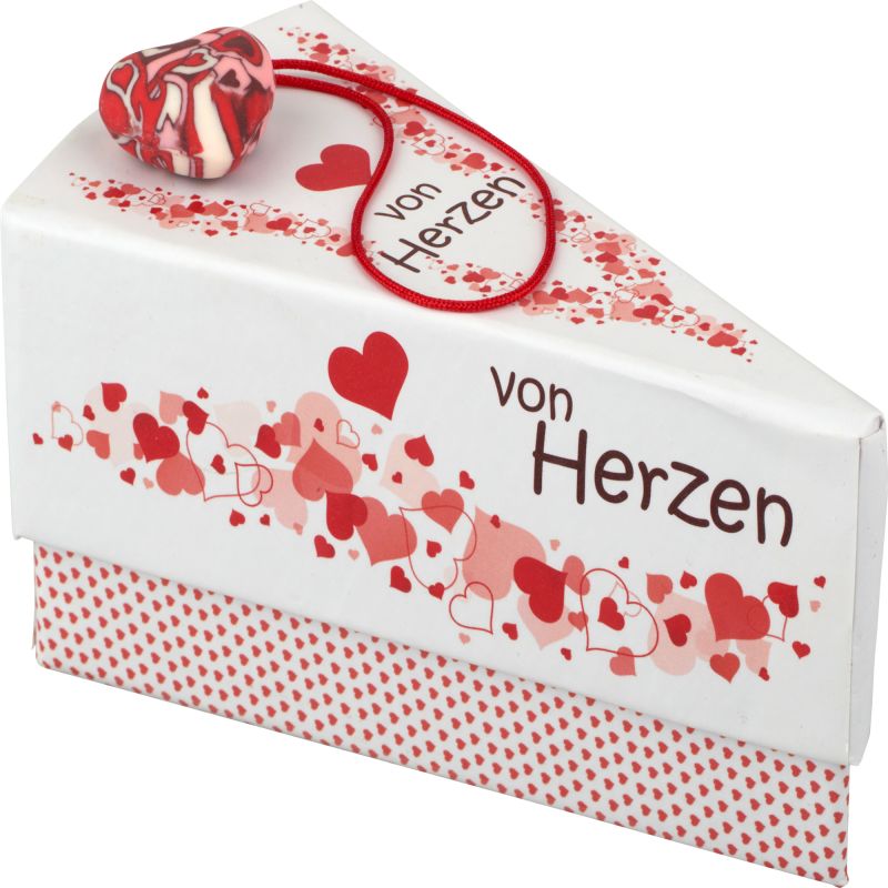Kuchenstück-Geschenkschachtel Geburtstag