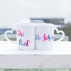 Partnertasse "Die Schöne und das Biest"