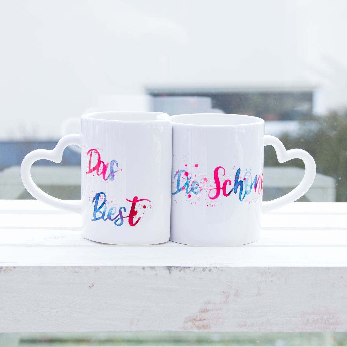Partnertasse "Die Schöne und das Biest"