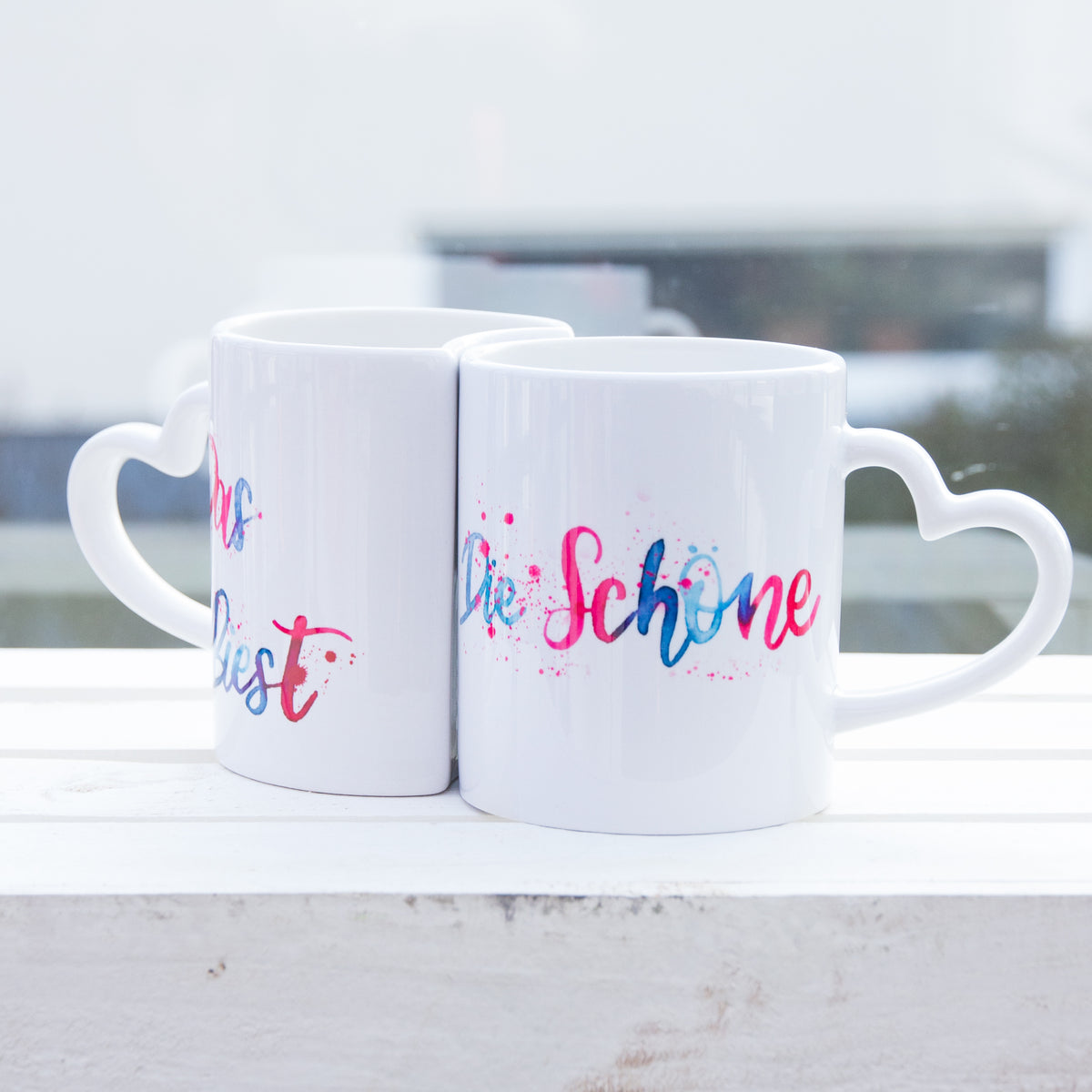 Partnertasse "Die Schöne und das Biest"