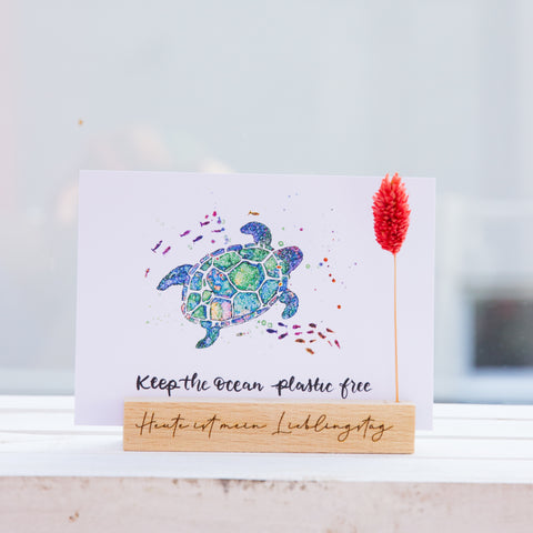 Postkarte "Little turtle"