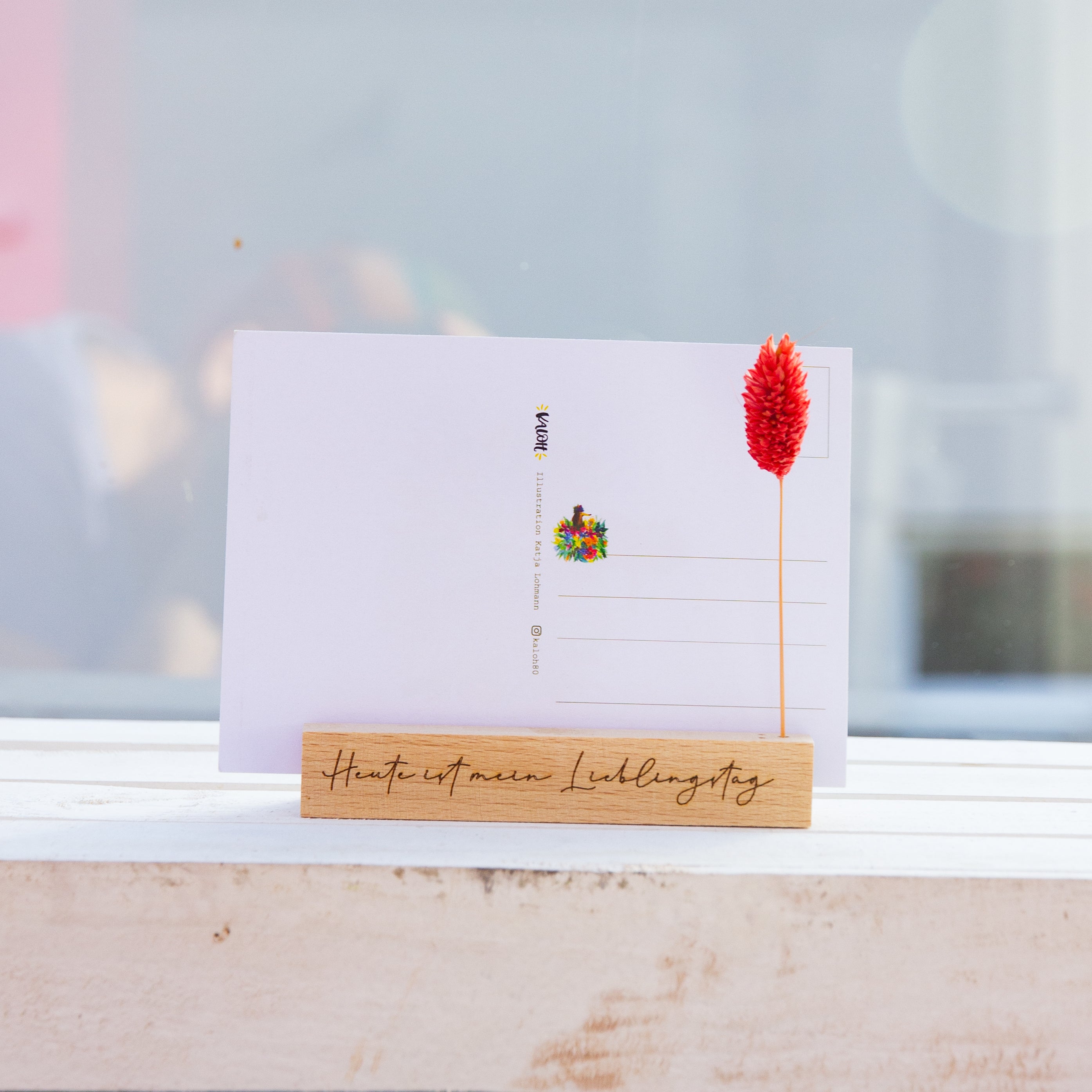 Postkarte mit 