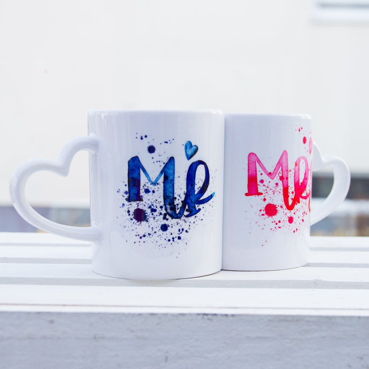 Partnertasse "Mr. und Mrs."