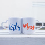 Partnertasse "Katz und Maus"