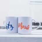 Partnertasse "Katz und Maus"