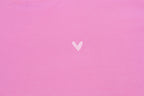 Farbe Bubble Pink mit Stickherz