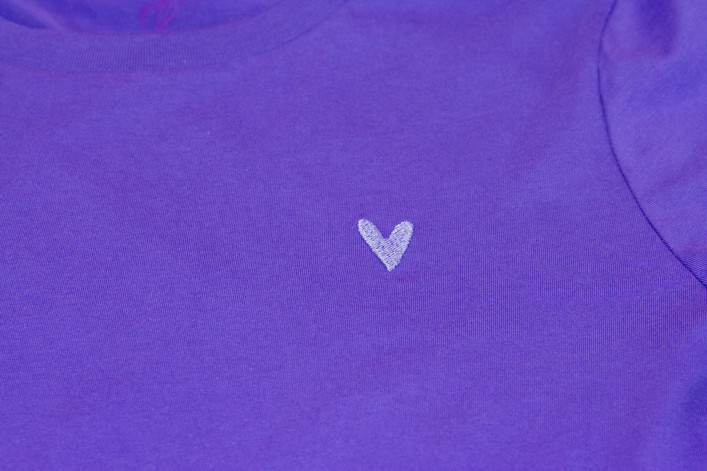 Farbe Purple Love mit Stickcherz