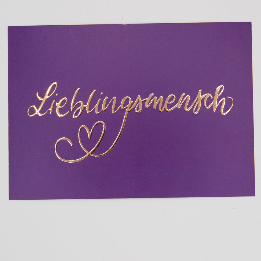 Postkarte "Lieblingsmensch"