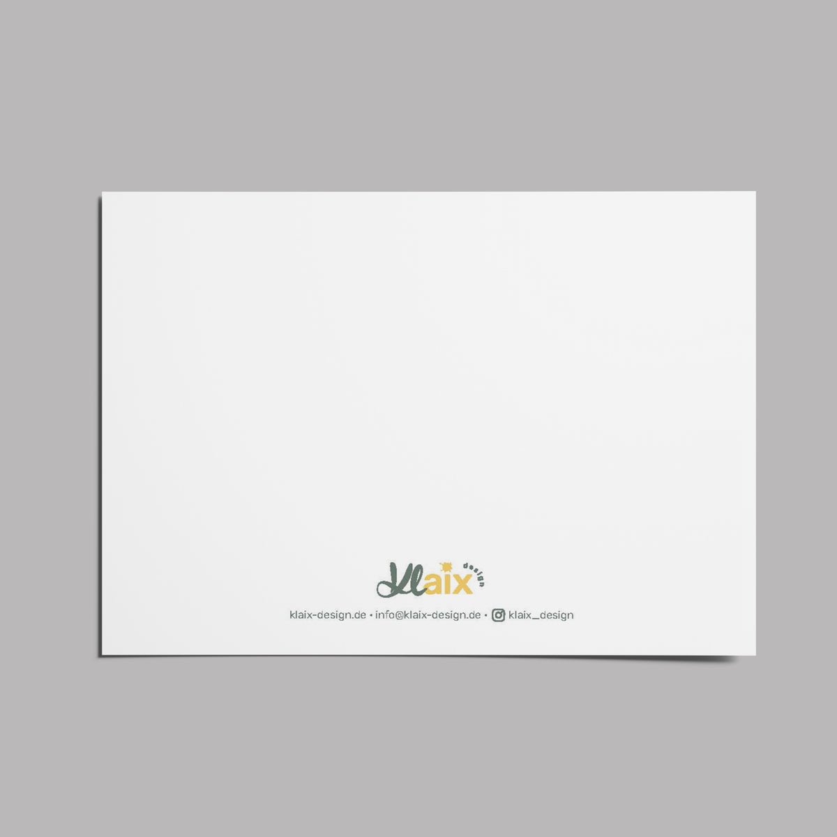 Postkarte "Aquarellherzen"