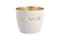 Madras Windlicht "Namasté"