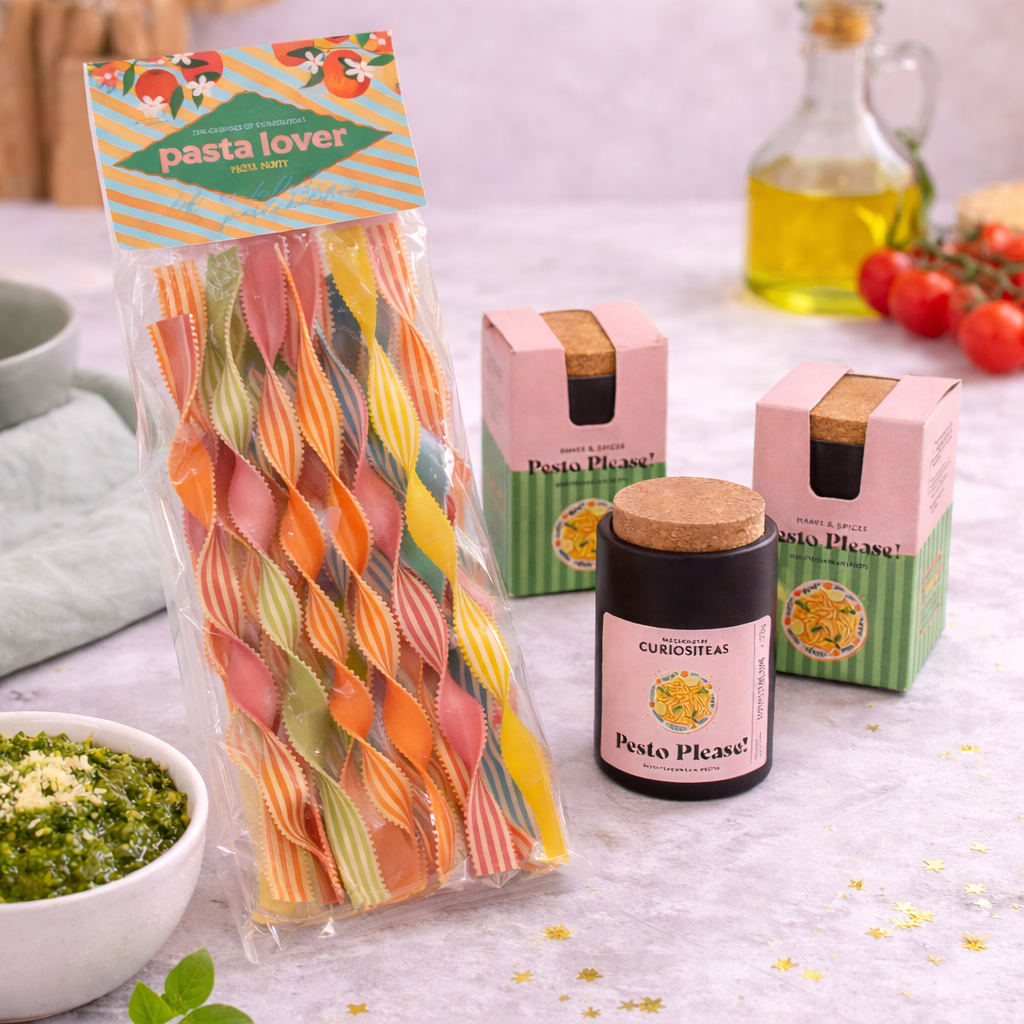 Pasta Lover Handgemachte bunte Pasta – vegan & natürlich gefärbt