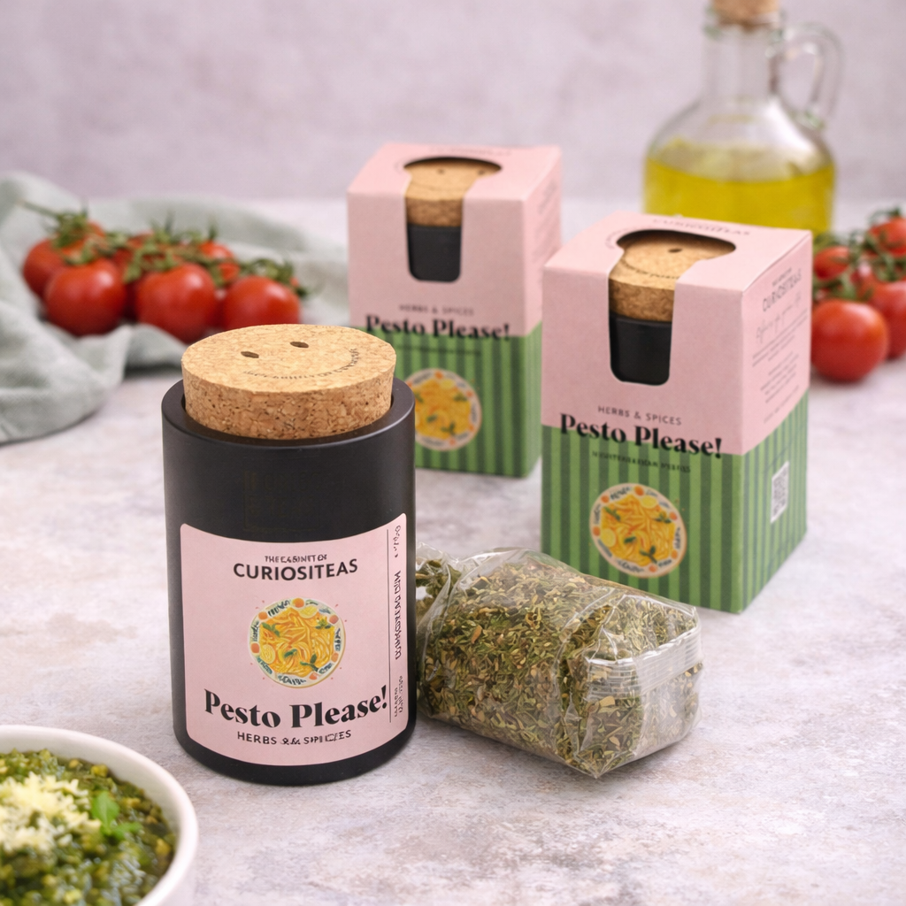 Pesto Please! – Mediterrane Kräuter- & Gewürzmischung für Pesto
