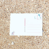 Postkarten Set Trilogie  "Keep the ocean plastic free"