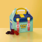Schulkind Rucksack Fruchtgummi