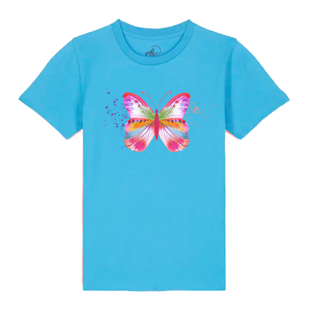 Kinder T-Shirt "Schmetterling Flora"