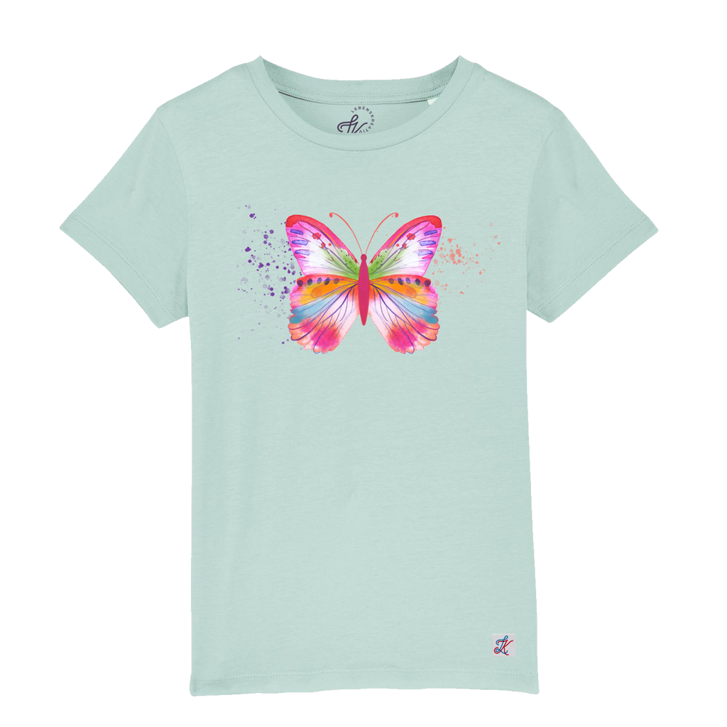 Kinder T-Shirt "Schmetterling Flora"