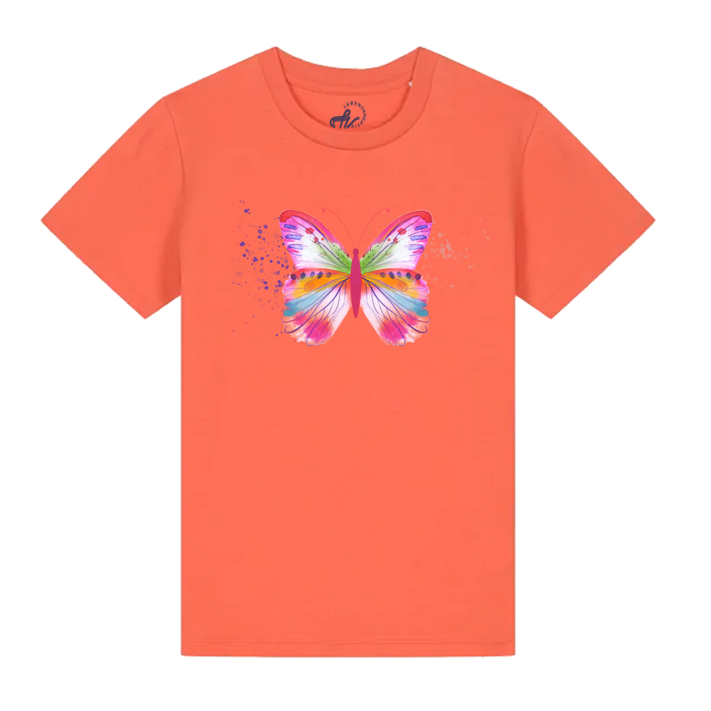 Kinder T-Shirt "Schmetterling Flora"