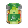 Viel Glück Fruchtgummis Glas