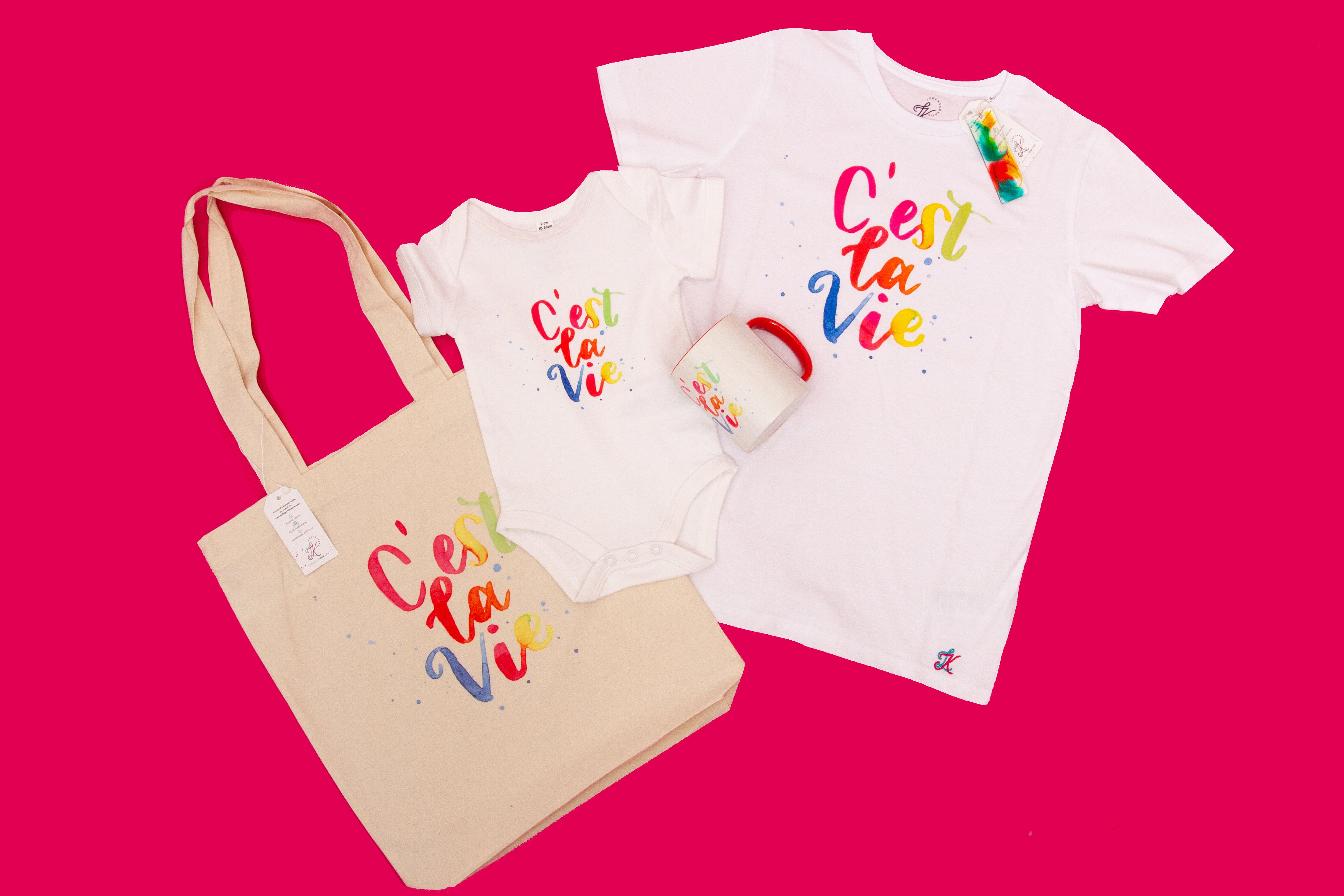 Kinder T-Shirt C'est la vie
