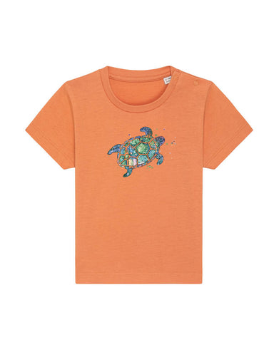 Baby T-Shirt Schildkröte "Little Turtle"