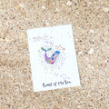 Postkarte  "Keep the ocean plastic free"