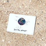 Postkarte  "Keep the ocean plastic free"