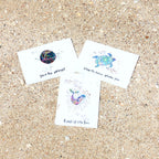 Postkarte  "Keep the ocean plastic free"