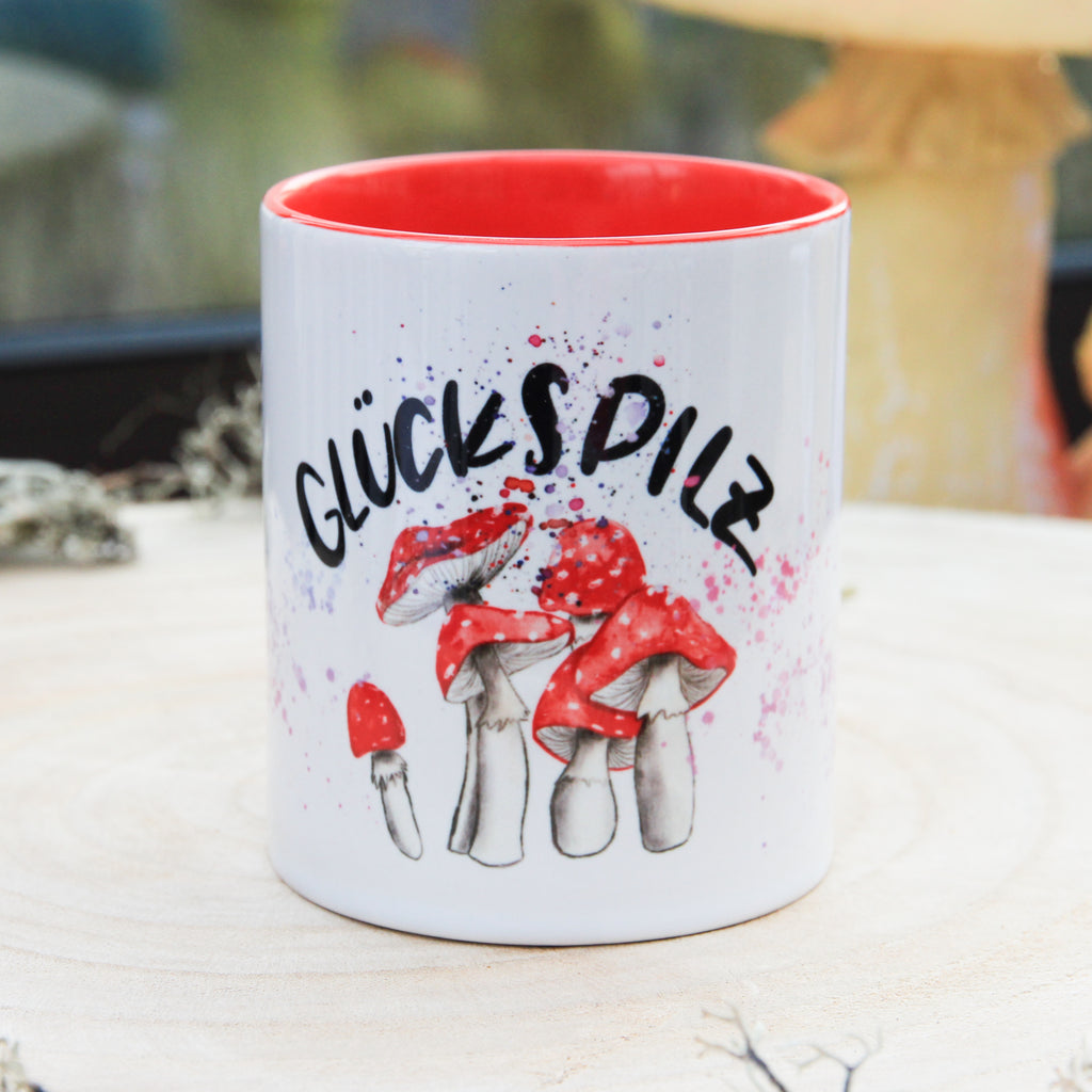 Tasse "Glückspilz"