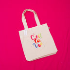 Baumwolltasche Natur C'est la vie