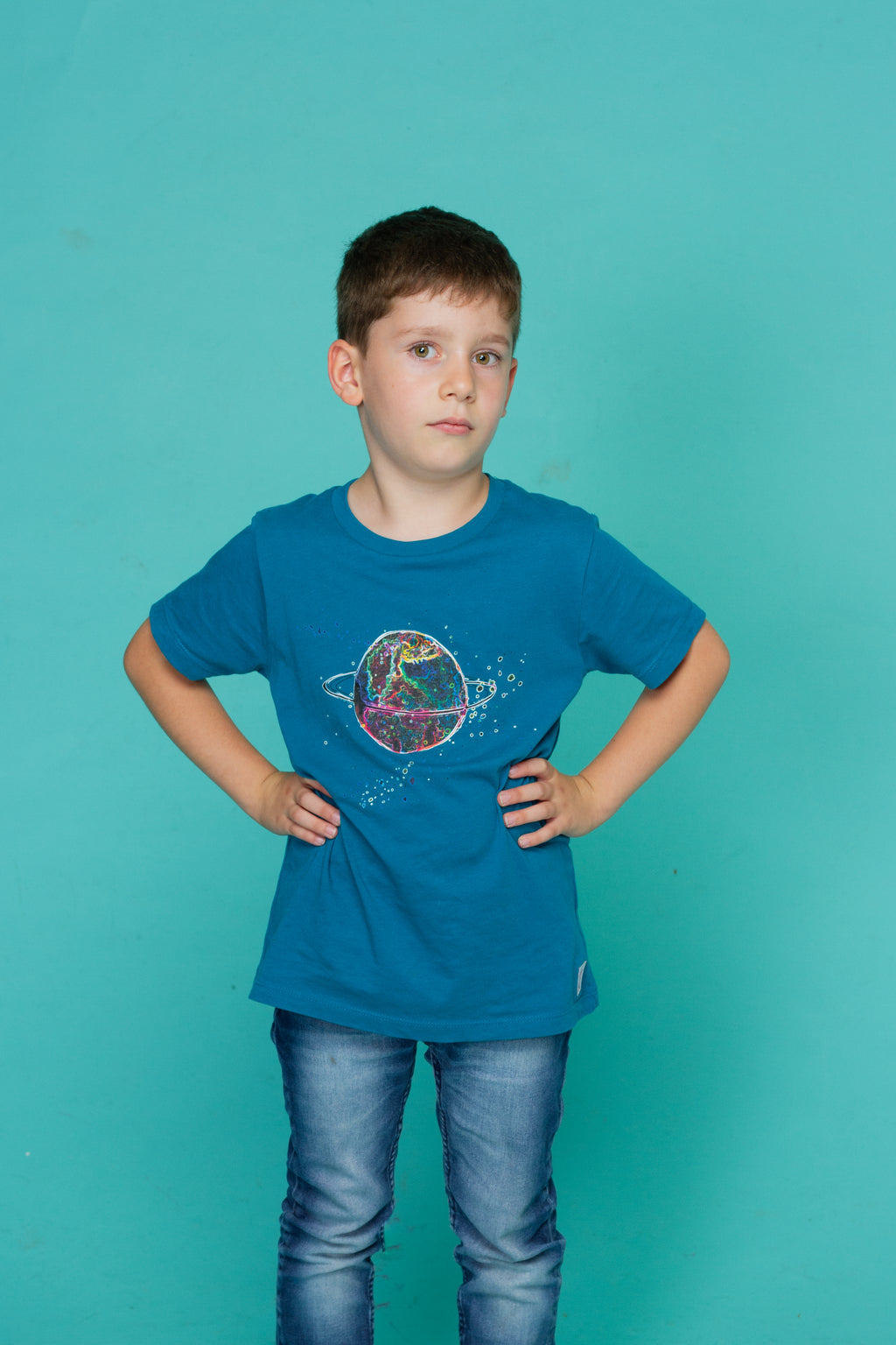 Kinder T-Shirt "Planet"