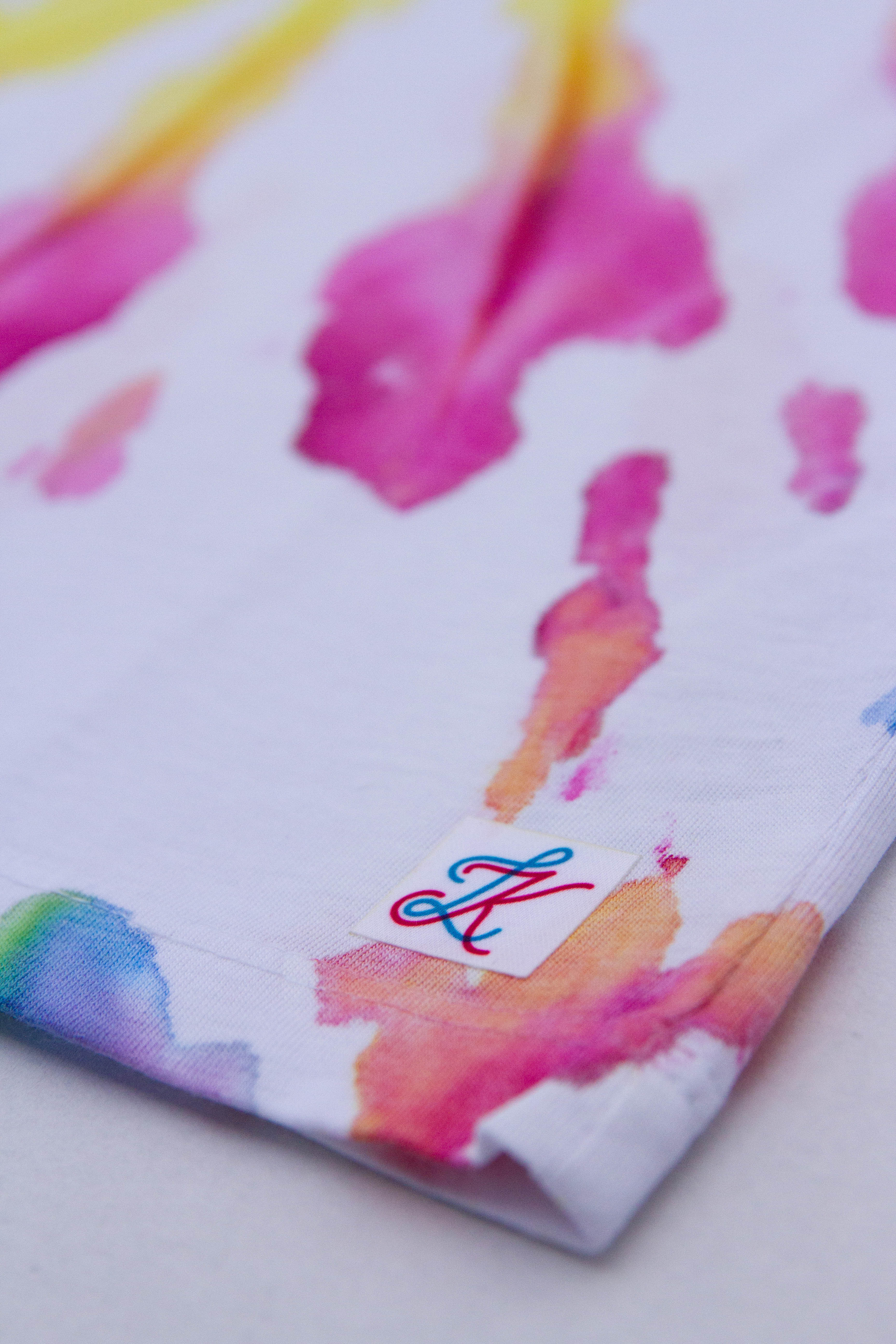 Batik-Shirt Kinder Langarm