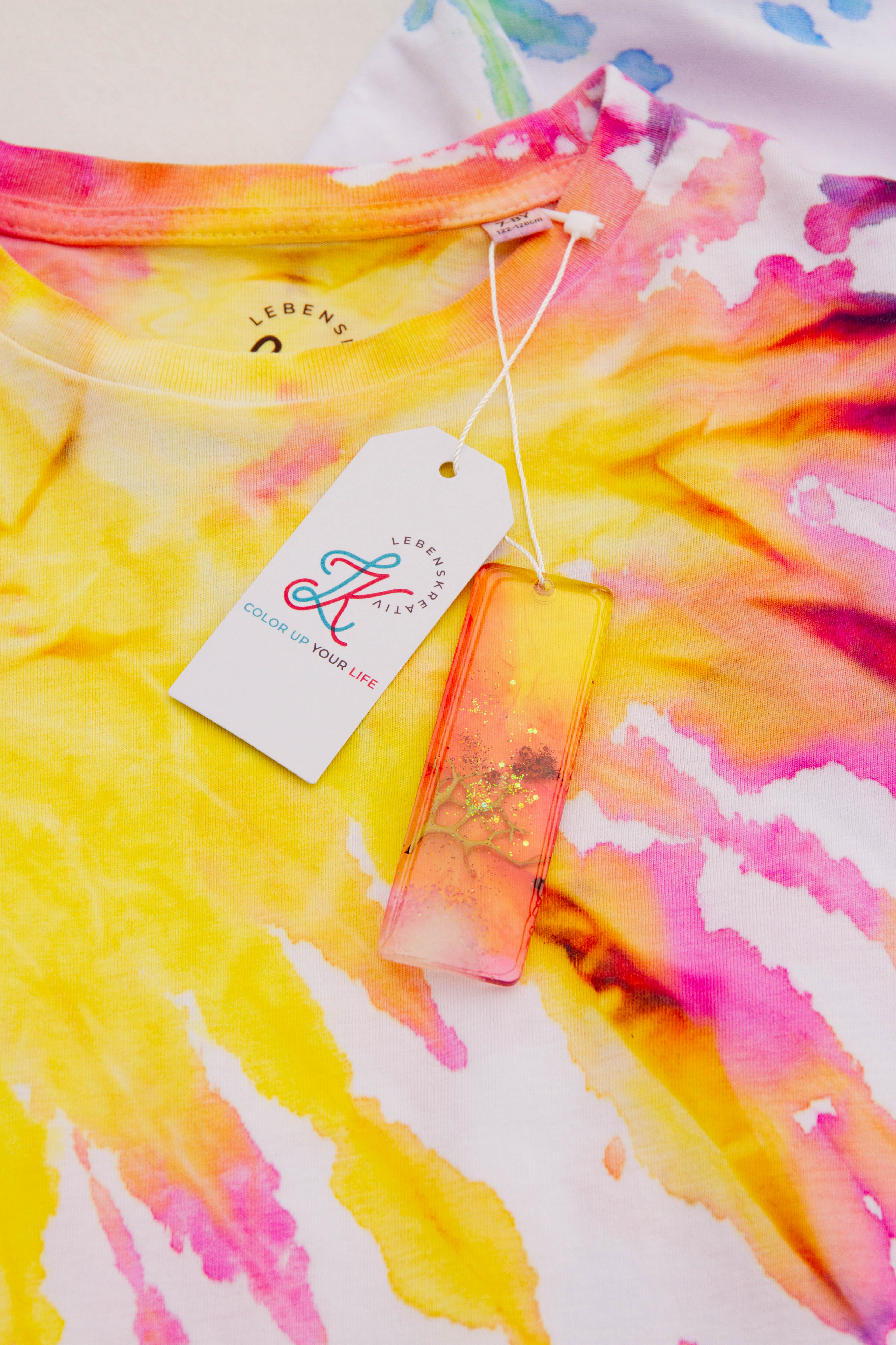 Batik-Shirt Kinder Langarm