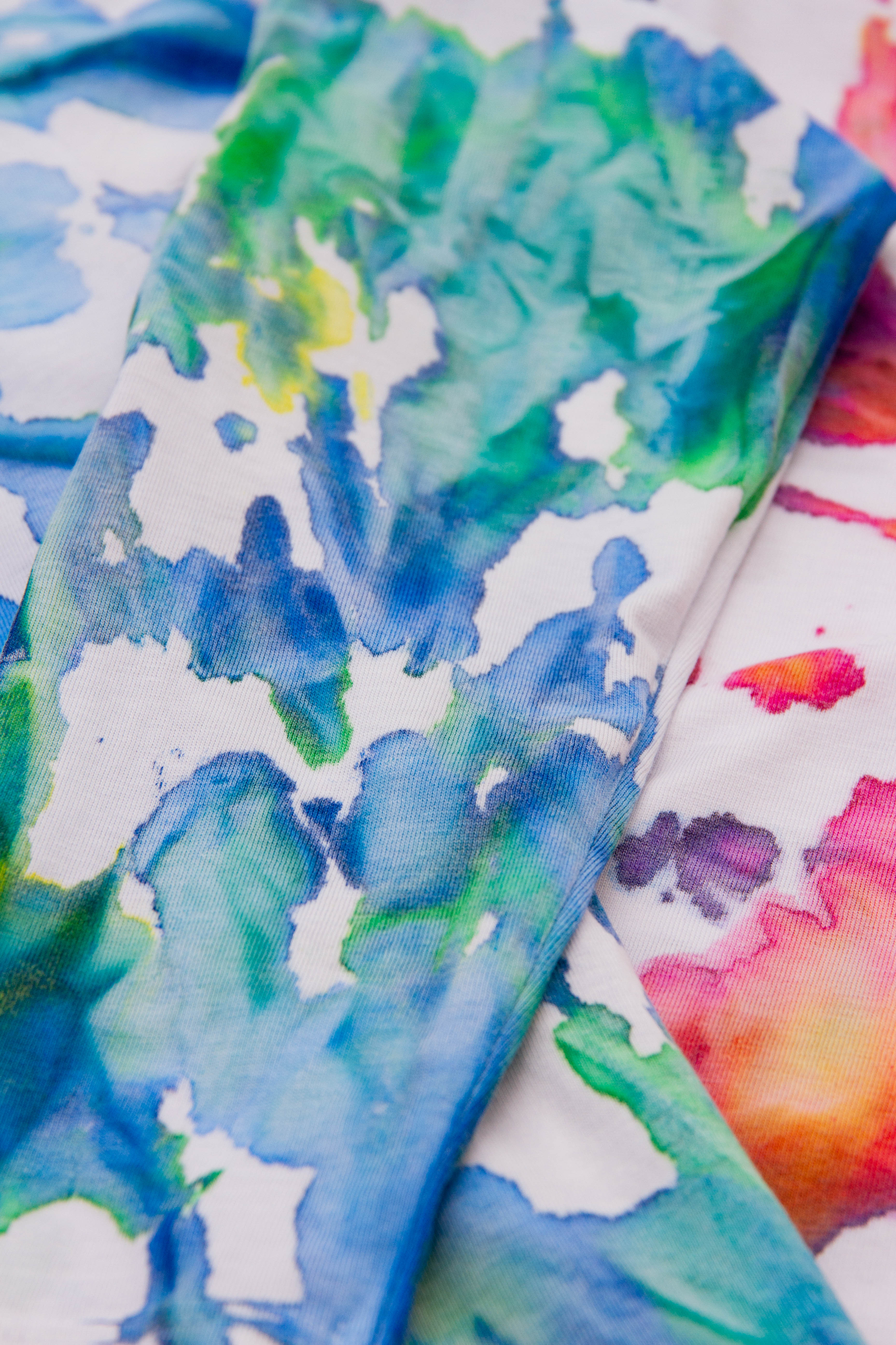 Batik-Shirt Kinder Langarm