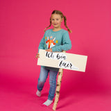 Kinder Sweatshirt mit Fuchs "Foxy"