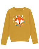 Kinder Sweatshirt mit Fuchs "Foxy"