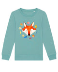 Kinder Sweatshirt mit Fuchs "Foxy"