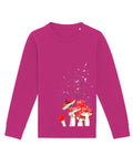 Kinder Sweatshirt mit Fliegenpilze "Little Red Riding Hood"
